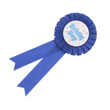 Maxbell Birthday Boy Rosette Ribbon Badge Brooch Birthday Party Baby Shower Favor Blue