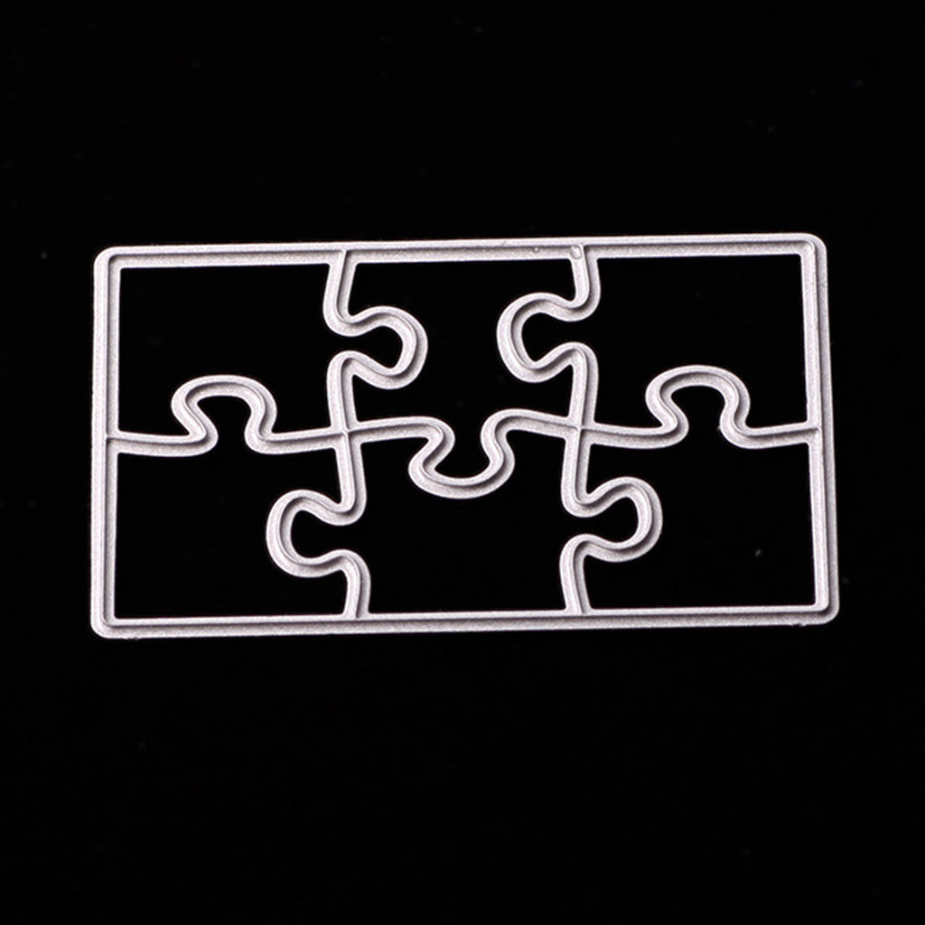 Maxbell Metal Carbon Steel Cutting Dies Embossing Jigsaw Puzzle Stencils Mold Painting Stamp Template For Diy Scrapbooking Die-Cuts Emboss Folders Craft Card Making Tool