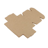 Maxbell 10 Pieces Folding Kraft Paper Box Gift Box Handmade Candle Soap Gift Packaging Box for Soap Making