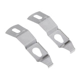 Maxbell 100 Pieces Picture Photo Frame Hardware Metal Spring Turn Clip Hangers Framing Fixing Tools Silver