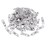 Maxbell 100 Pieces Picture Photo Frame Hardware Metal Spring Turn Clip Hangers Framing Fixing Tools Silver