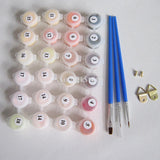 Maxbell DIY Figure Oil Painting Paint By Numbers Kits For Home Room Decoration Craft