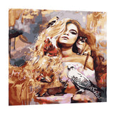 Maxbell DIY Figure Oil Painting Paint By Numbers Kits For Home Room Decoration Craft