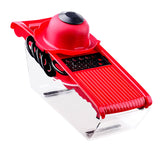 Maxbell Fine Lemon Zester & Cheese Grater – Sharp Stainless Steel Blade – Easy To Use On Parmesan, Citrus, Ginger, Garlic, Nutmeg, Food, Coconut, Chocolate – Soft Red Handle
