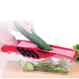 Maxbell Fine Lemon Zester & Cheese Grater – Sharp Stainless Steel Blade – Easy To Use On Parmesan, Citrus, Ginger, Garlic, Nutmeg, Food, Coconut, Chocolate – Soft Red Handle