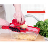 Maxbell Fine Lemon Zester & Cheese Grater – Sharp Stainless Steel Blade – Easy To Use On Parmesan, Citrus, Ginger, Garlic, Nutmeg, Food, Coconut, Chocolate – Soft Red Handle