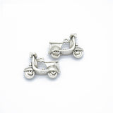 Maxbell 9 Piece Mixed Alloy Motorbike Shape Charms Pendants Jewelry Making Findings for DIY Bracelet Necklace Earrings