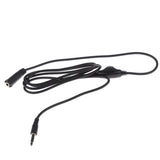 Maxbell 1M/3ft 3.5mm M/F Stereo Headphone Audio Extension Cable w/ Volume Control