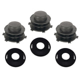 Maxbell 3x Spool Cap Kit for Stihl Head Cover 25-2 FS 90 100 110 120 130 55 80 83 85 Replacement Parts