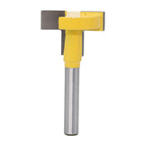 Maxbell 1/4" Shank T-Slot T-Track Slotting Router Bit 3/8" Cutting Edge Woodwork