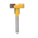 Maxbell 1/4" Shank T-Slot T-Track Slotting Router Bit 3/8" Cutting Edge Woodwork