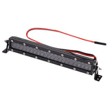 Maxbell RC Car Metal LED Roof Light Lamp Bar for 1/10 Crawler Axial SCX10 RC4WD CC01 D90 D110 RC Climbing Car Truck