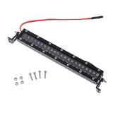 Maxbell RC Car Metal LED Roof Light Lamp Bar for 1/10 Crawler Axial SCX10 RC4WD CC01 D90 D110 RC Climbing Car Truck