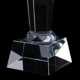 Maxbell Crystal Quartz 29cm Diamond Tops Trophy Award for Soprts Competition Winner