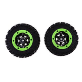 Maxbell 2x Left Tires for 1:12 Wltoys 12428-0070 RC Car Spare Parts Accessories