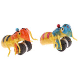 Maxbell Baby Animals Education Pull String Walking Bee Model Toys Enlightenment Toys