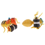 Maxbell Baby Animals Education Pull String Walking Bee Model Toys Enlightenment Toys