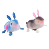 Maxbell Kid Pull String Walking Rabbit Toy Baby Preschooler Enlightenment Animal Toy