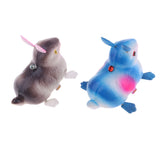 Maxbell Kid Pull String Walking Rabbit Toy Baby Preschooler Enlightenment Animal Toy