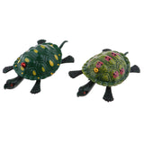 Maxbell Small Animal Turtle Toys Baby Kids Preschoolers Toys Turtle Baby Pull Creeping Toys