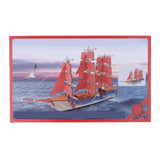 Maxbell Wooden Intellectual Puzzle Western Sailing Model For Adults And Kids Hobby