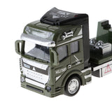 Maxbell Diecast Military Vehicle Model Rocker Launcher Truck for Kids Birthday Gift