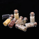 Maxbell 9pc Mini Dried Food Glass Jar Groceries Foods for 1/12 Dolls House Kitchen Accessory Decoration