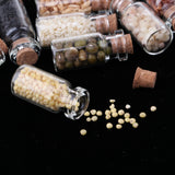 Maxbell 9pc Mini Dried Food Glass Jar Groceries Foods for 1/12 Dolls House Kitchen Accessory Decoration