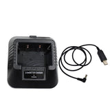 Maxbell USB Charger Adapter For for Baofeng UV-5R DM-5R BF-F8+ BF-F8HP Ham Radios Walkie Talkies