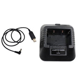 Maxbell USB Charger Adapter For for Baofeng UV-5R DM-5R BF-F8+ BF-F8HP Ham Radios Walkie Talkies