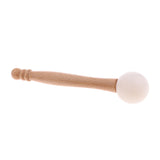 Maxbell Rubber Wooden Mallet Hammer Hand Percussion Parts for Musical Accompaniment