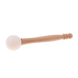 Maxbell Rubber Wooden Mallet Hammer Hand Percussion Parts for Musical Accompaniment