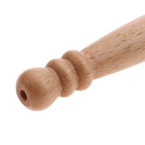 Maxbell Rubber Wooden Mallet Hammer Hand Percussion Parts for Musical Accompaniment