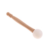 Maxbell Rubber Wooden Mallet Hammer Hand Percussion Parts for Musical Accompaniment