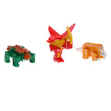 Maxbell Pack of 7 English Letters Armour Team Transforming Robot Toy Kids Party Bag Fillers - A-G