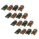 Maxbell 1/144 Kids German Panzerkampfwagen VI Ausf. E Tiger I Model Toy 4D 16x Craft