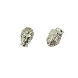 Maxbell 20pcs Tibetan Silver 3D Meditating Buddha Shape Pendants Metal Spacer Beads Jewelry Making