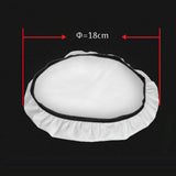 Maxbell Soft White Diffuser Cover Sock for 7'' / 18 cm  Studio Strobe Reflector Bowen Mount Reflectors