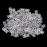 Maxbell 100 Pieces Alloy 2018 2019 2020 Pendants Charms for DIY New Year XMAS Bracelet Necklace Earrings Phone Hanging Charms Decoration