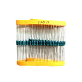 Maxbell 1/4w 1% electrical resistor Kit Metal Film Resistor Package Total ROHS