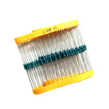 Maxbell 1/4w 1% electrical resistor Kit Metal Film Resistor Package Total ROHS