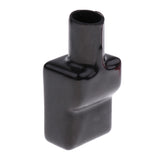 Maxbell 2 Pieces Car Auto Battery Terminal Clamp Clips Protection Covers Black+Red