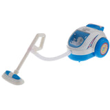 Maxbell Plastic Simulation Home Appliance For Kids Role Play Toys - Blue Vacuum Cleaner