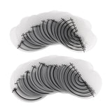 Maxbell 50Pcs Single Hole Round Spacer Template Heat Glue Shield Scalp Protector Guide Tools for Fusion Human Hair and Feather Extensions