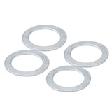 Maxbell 4 Pack Stainless Steel O-Ring Flat Washer for Road Bike Pedal Bolt Screw