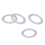 Maxbell 4 Pack Stainless Steel O-Ring Flat Washer for Road Bike Pedal Bolt Screw