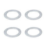 Maxbell 4 Pack Stainless Steel O-Ring Flat Washer for Road Bike Pedal Bolt Screw