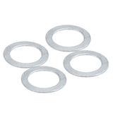 Maxbell 4 Pack Stainless Steel O-Ring Flat Washer for Road Bike Pedal Bolt Screw