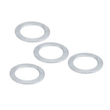 Maxbell 4 Pack Stainless Steel O-Ring Flat Washer for Road Bike Pedal Bolt Screw