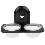 Maxbell Dual Reptile Feeding Bowl Screw Food & Water Dish For Gecko, Lizard, Etc